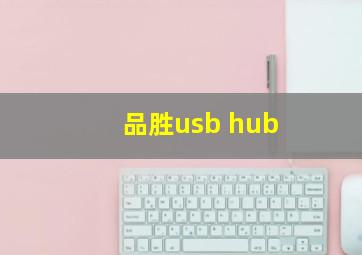 品胜usb hub